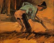 文森特威廉梵高 - 挖掘的人